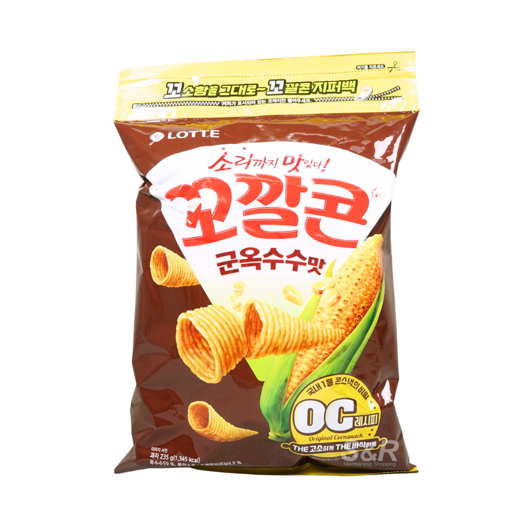 Lotte Kokkal Grilled Cornsnack 235g